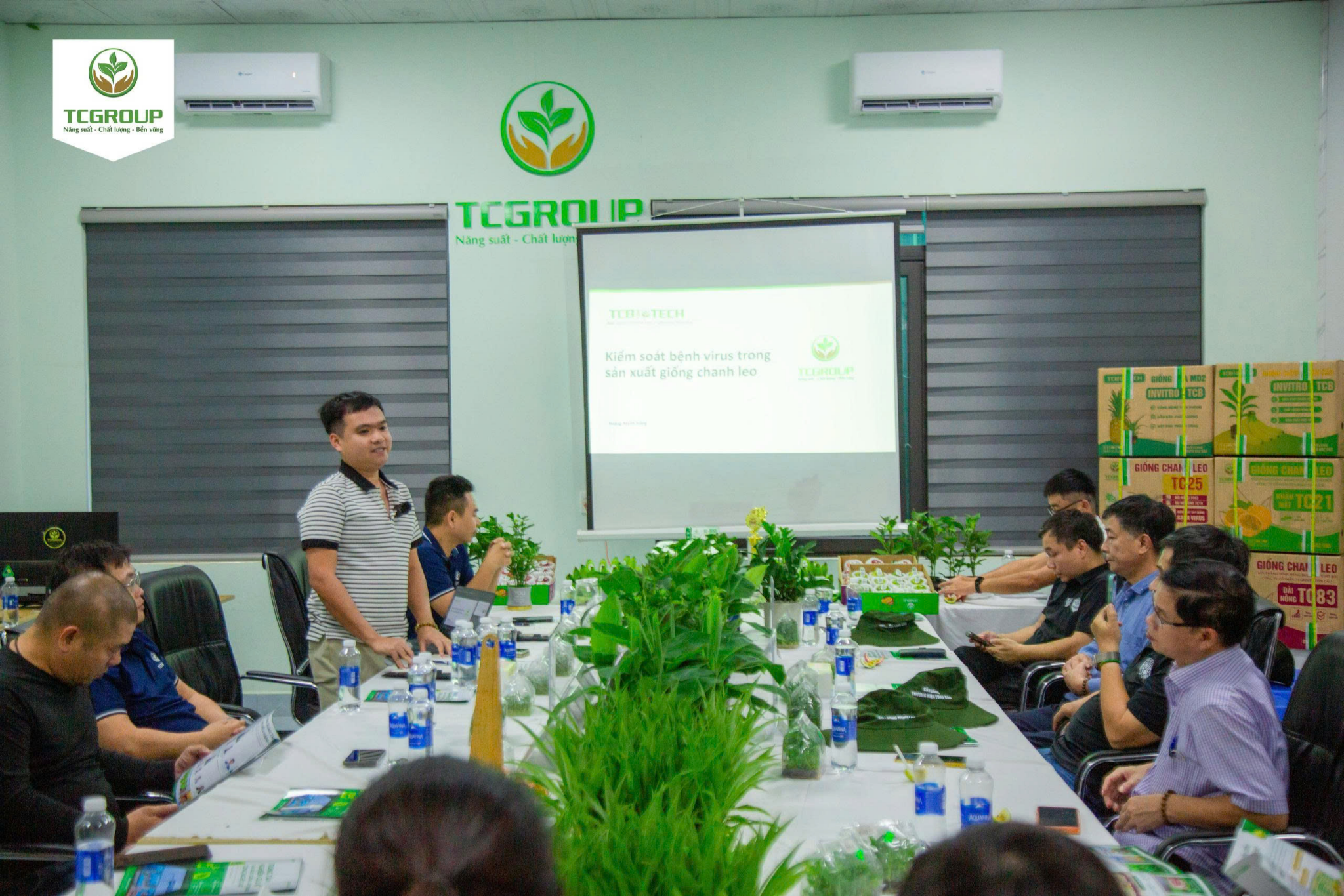 Ban lãnh đạo công ty TCGROUP chia sẻ những kiến thức và kinh nghiệm thực tiễn