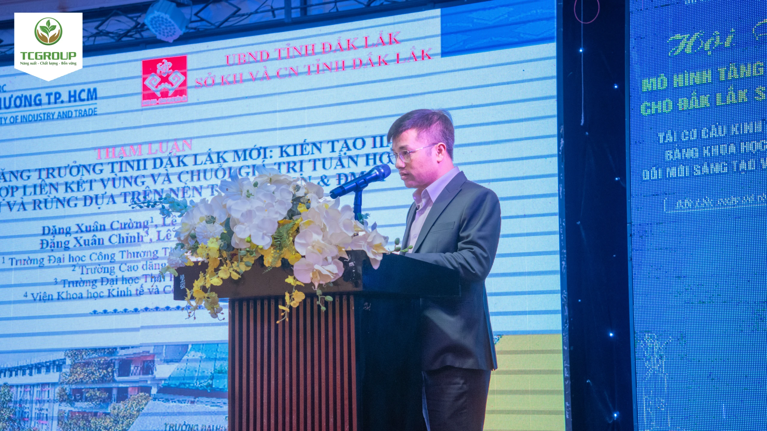 PGS.TS Đặng Xuân Cường, đại diện Trường Đại học Công Thương TP. Hồ Chí Minh